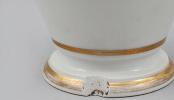 KAFFESERVIS, 10 delar, troligen Frankrike, 1800-talets första hälft.