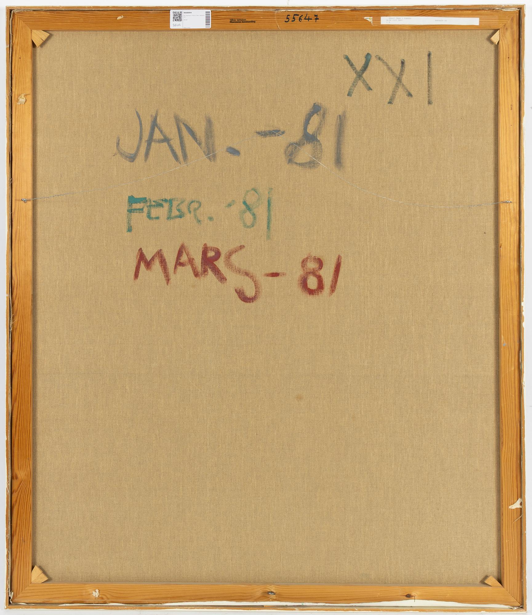 Bo Swenson, "Allén (Träd i parken)".