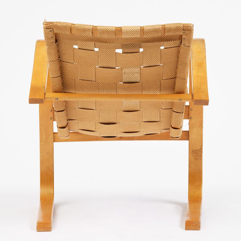 G. A. Berg, a "Tösen" easy chair, Stockholm, 1940s.