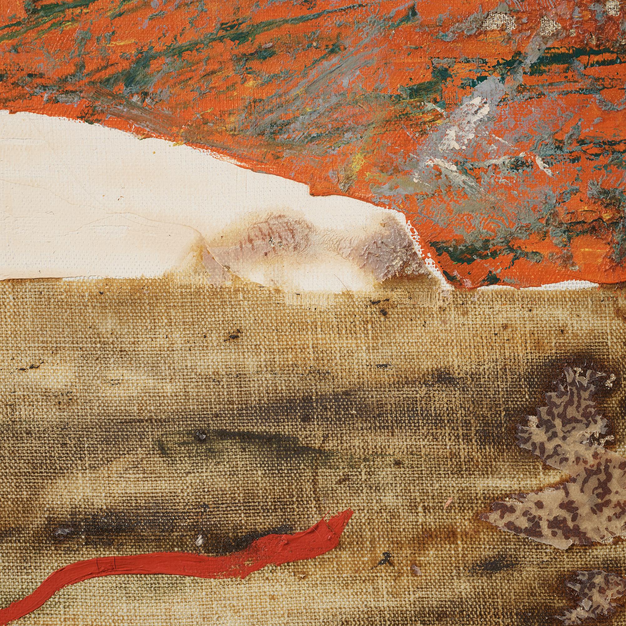 RUNE JANSSON, oil on canvas, signed and dated 56.