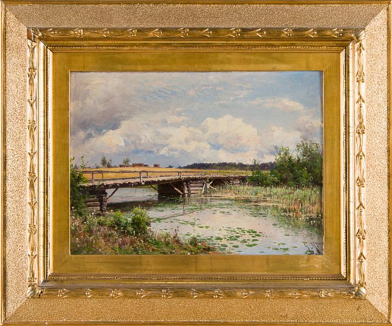 Hjalmar Munsterhjelm, Bridge over the River.