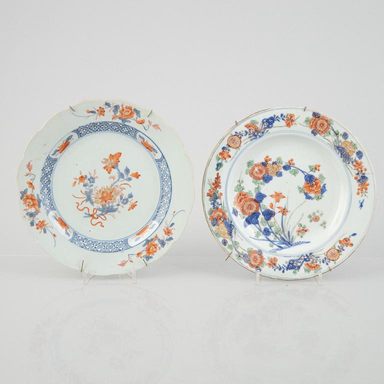 A mixed lot of Chinese Export porcelain, Qing dynasty, 18/19th century.