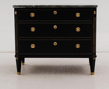 BYRÅ, gustaviansk stil, 1900-talets andra hälft.