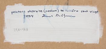 Jacob Dahlgren, signerad och daterad 2004 a tergo.