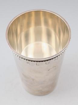 BÄGARE, silver, GAB, Stockholm 1962. Vikt ca 336 g.