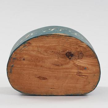 SKÄPPA, allmoge, Hälsingland, märkt AHD, 1800-tal.