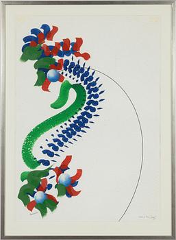 Carl Fredrik Reuterswärd, 'Studie för Peking-Operan'.