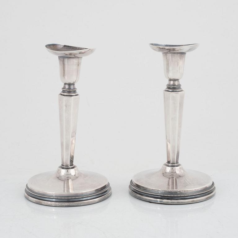 Parti silver, 7 delar, bl.a. MGAB, Uppsala 1955.