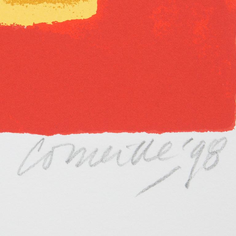 BEVERLOO CORNEILLE, färgserigrafi, signerad och numrerad VI/XXX, daterad -98.
