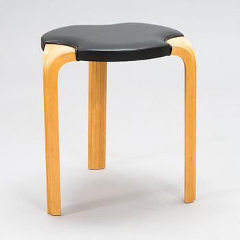 Alvar Aalto, A mid 20th century 'X600' stool for Artek.