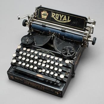 SKRIVMASKIN, Royal Standard  New York. Omkring 1900.