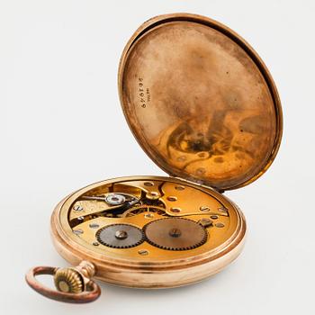 POCKET WATCH, dial marked "Victoire Levrette", 50 mm.