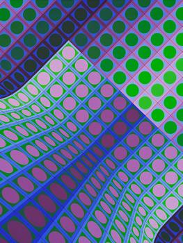 Victor Vasarely, "KONDOR".