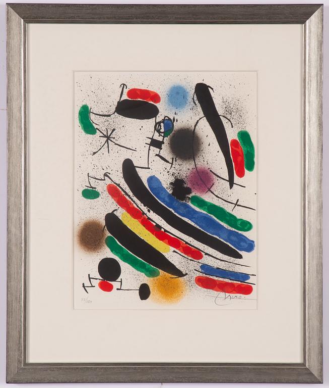 Joan Miró, "Miró Lithographe I (plate 2)".