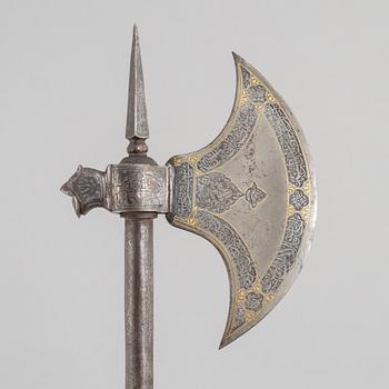 Axe, Indo-Persian, late 19th century.