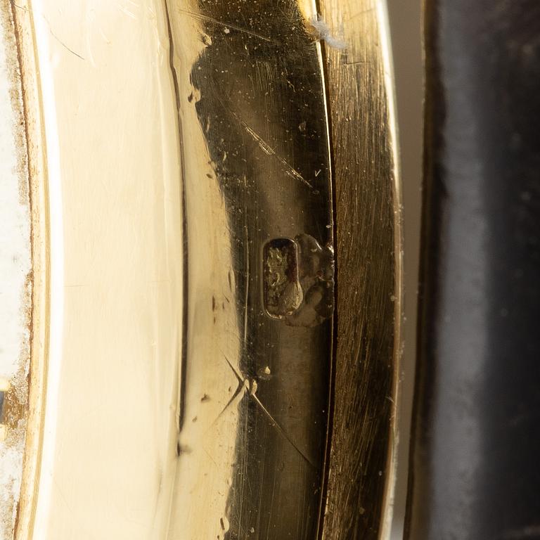 Jaeger-LeCoultre, Memovox, wristwatch, 37 mm.