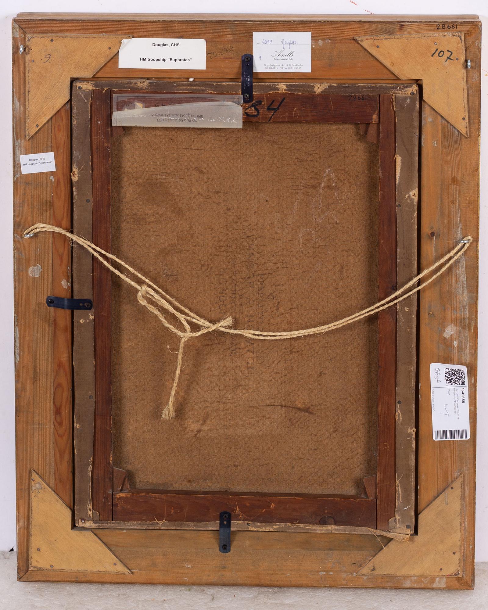 CHS Douglas, 1800-tal, , H M Troopship "Euphrates".