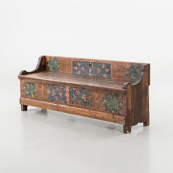 BÄNK/SOFFA, allmoge, 1800-tal.