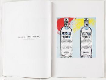 ANDY WARHOL, efter, katalog, "liquid pop", 1999, för Wetterling Gallery och Art Now Gallery.