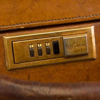 A leather brifcase, Hartman.
