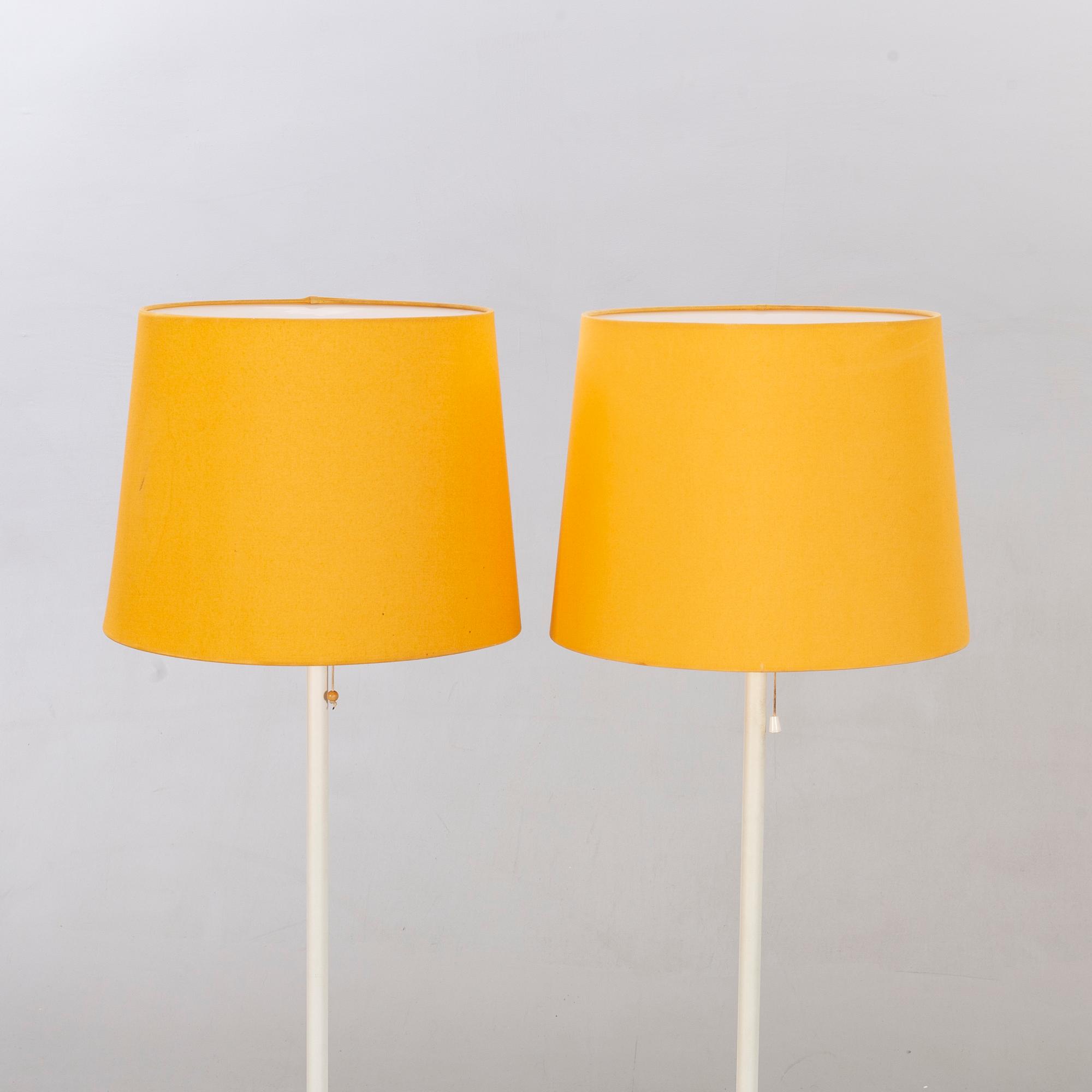 LUXUS golvlampor ett par 1970-tal.