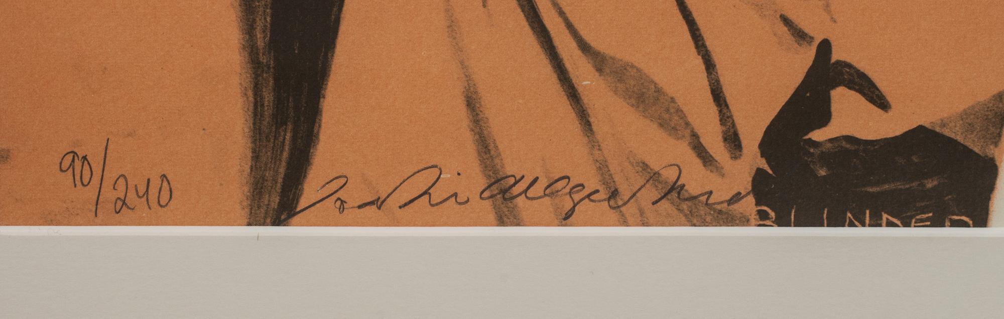 JOAKIM ALLGULANDER, färglitografi, signerad o numrerad 90/240.