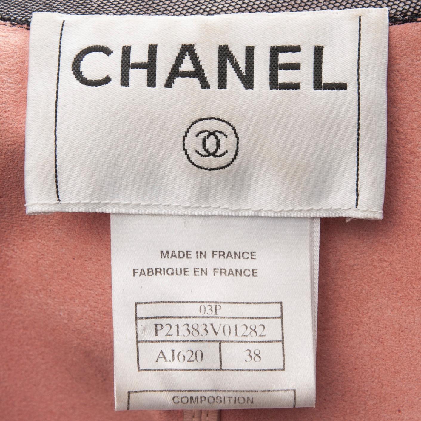 LÄDERJACKA, Chanel.