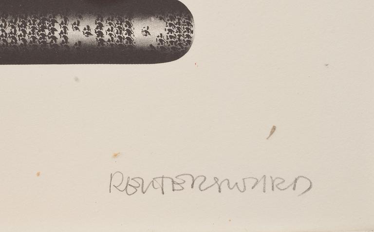 CARL FREDRIK REUTERSWÄRD, färglitografi, signerad och numrerad 167/200.