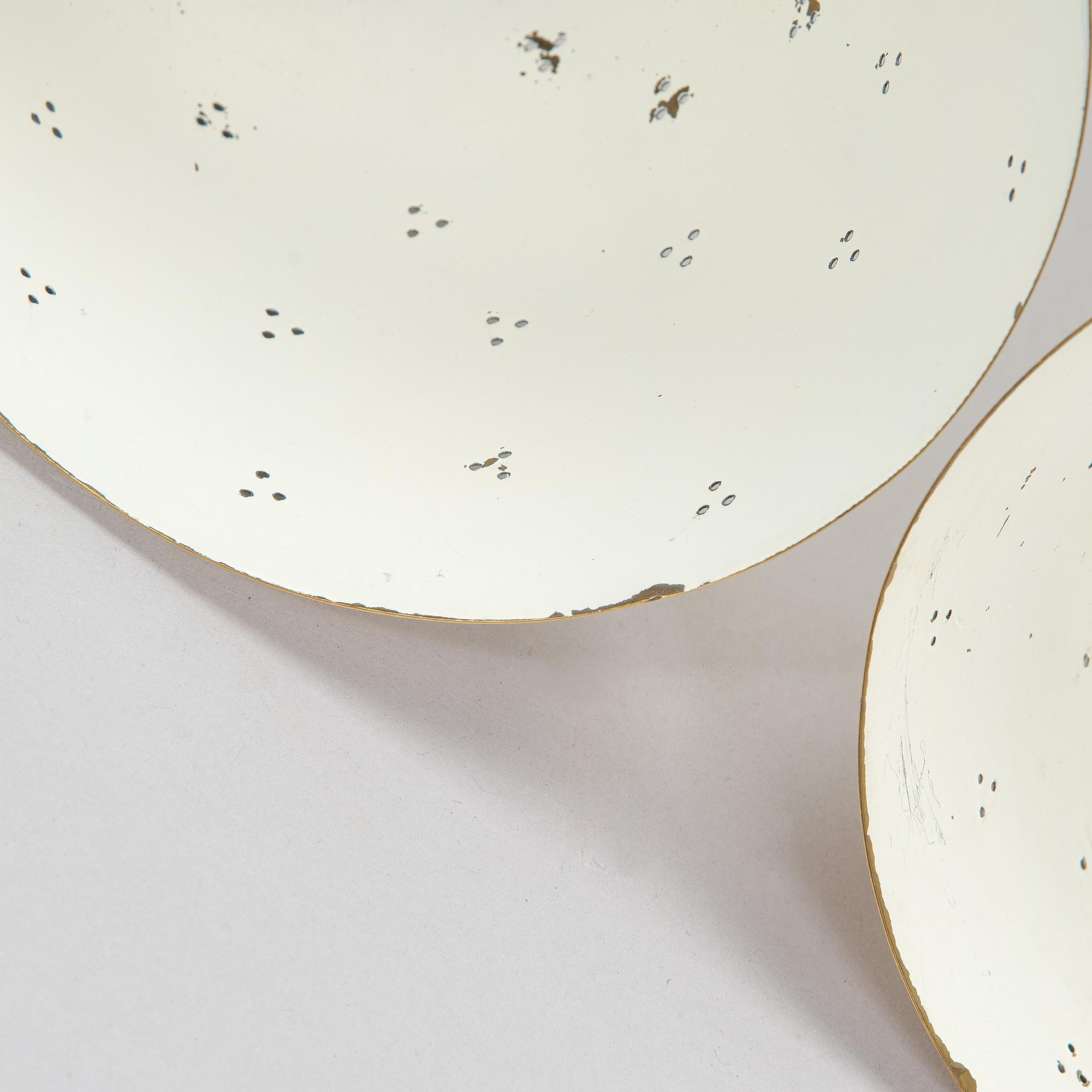 Lisa Johansson-Pape, a pair of mid-20th century '3055' wall lights for Stockmann Orno. Finland.