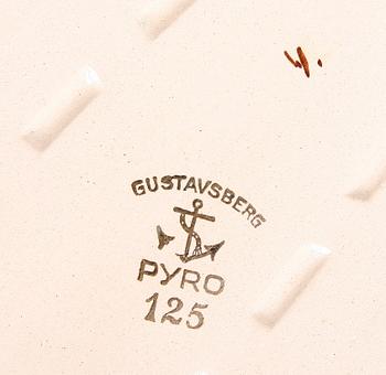 SERVISDELAR, 30 st porslin, "Pyro" Wilhelm Kåge, Gustavsberg.