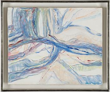 Bengt Olson, oil on canvas, signed Bengt Olson. Dated Paris 1984 verso.