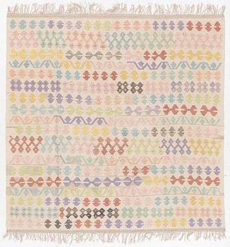 A Kelim rug, c. 203 x 203 cm.