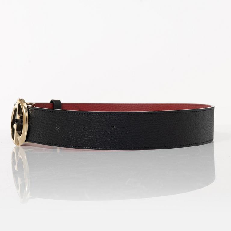 Gucci, skärp, storlek 90.