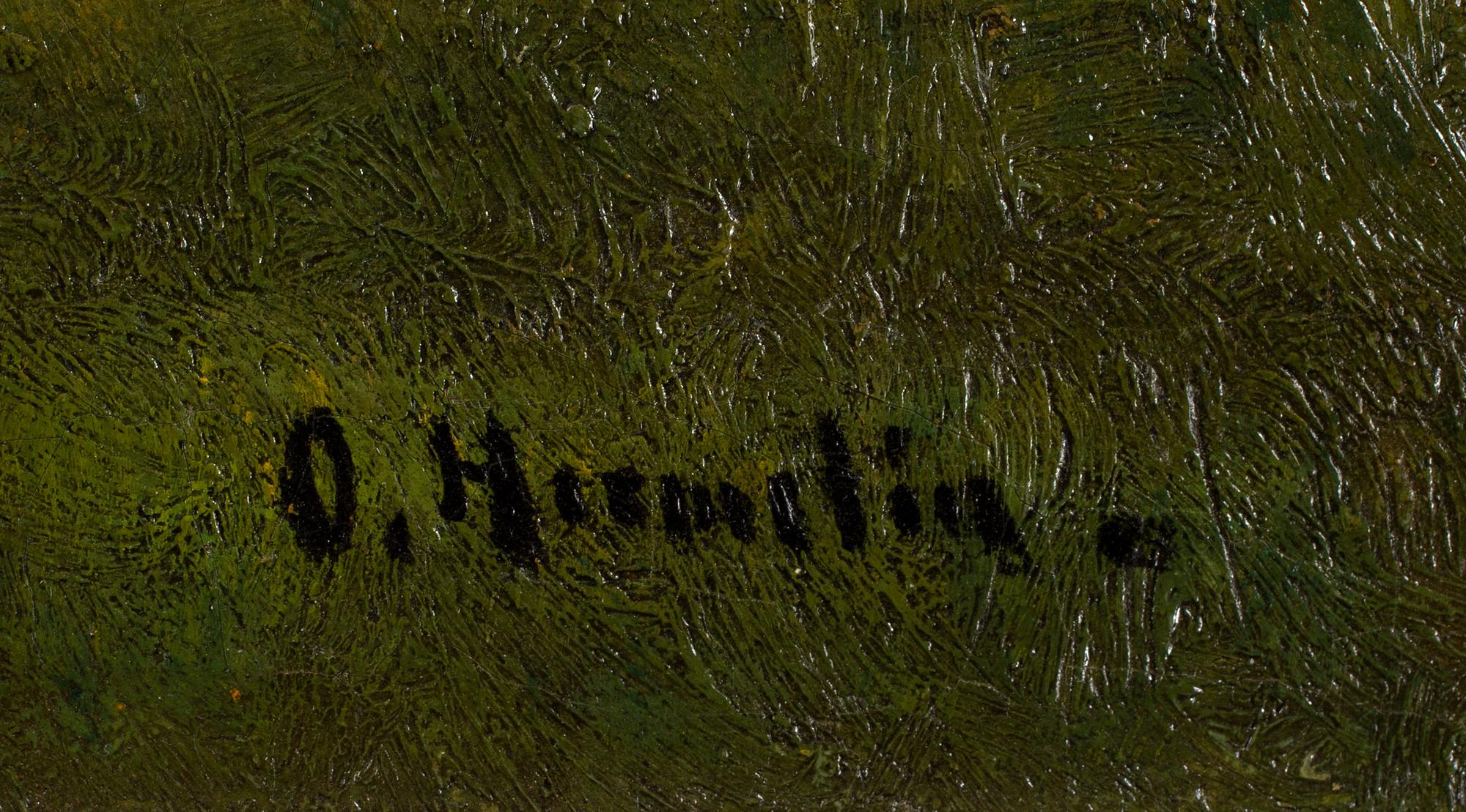 OLOF HERMELIN, oil on canvas, signed.