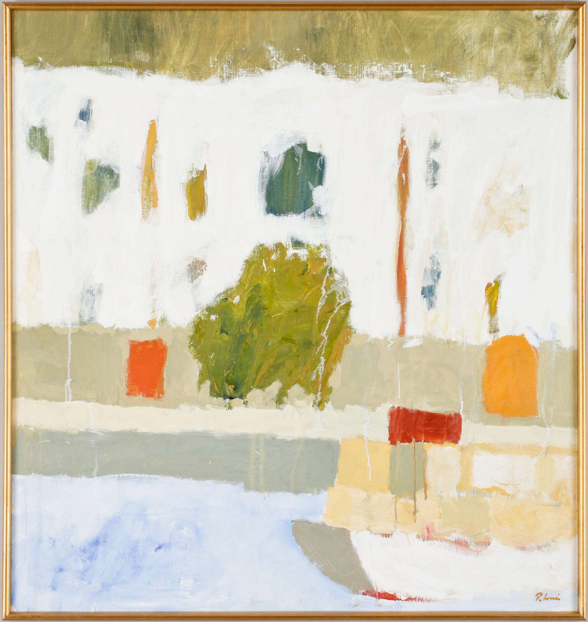 ANDERS PALMÉR, olja på duk. Sign.