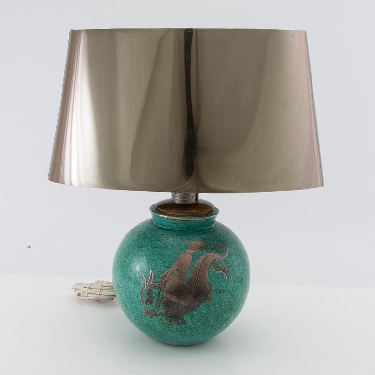 Wilhelm Kåge, bordslampa, "Argenta", Gustavsberg.