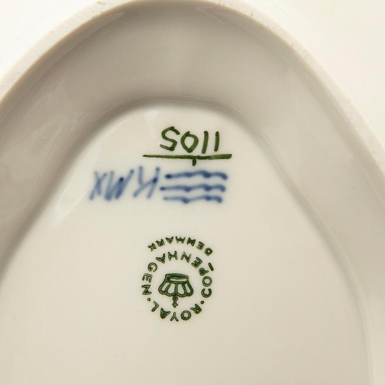 Royal Copenhagen, coffee service, 27 pieces, porcelain, "Blue Fluted", Denmark.