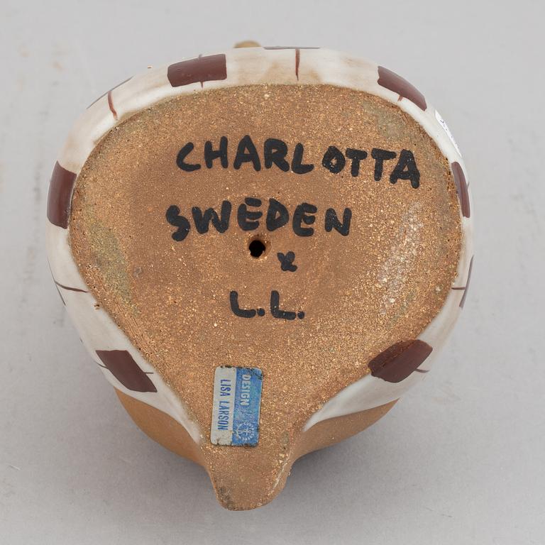 Lisa Larson,a 'Charlotta' stoneware figurine, Gustavsberg.