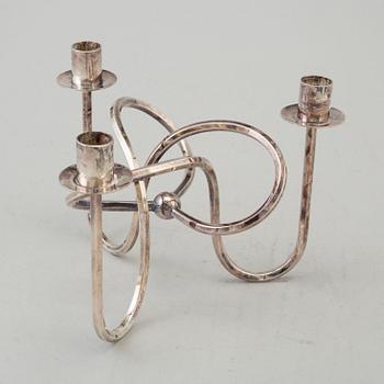 JOSEF FRANK, kandelaber, "Vänskapsknuten", Firma Svenskt Tenn, formgiven 1938.