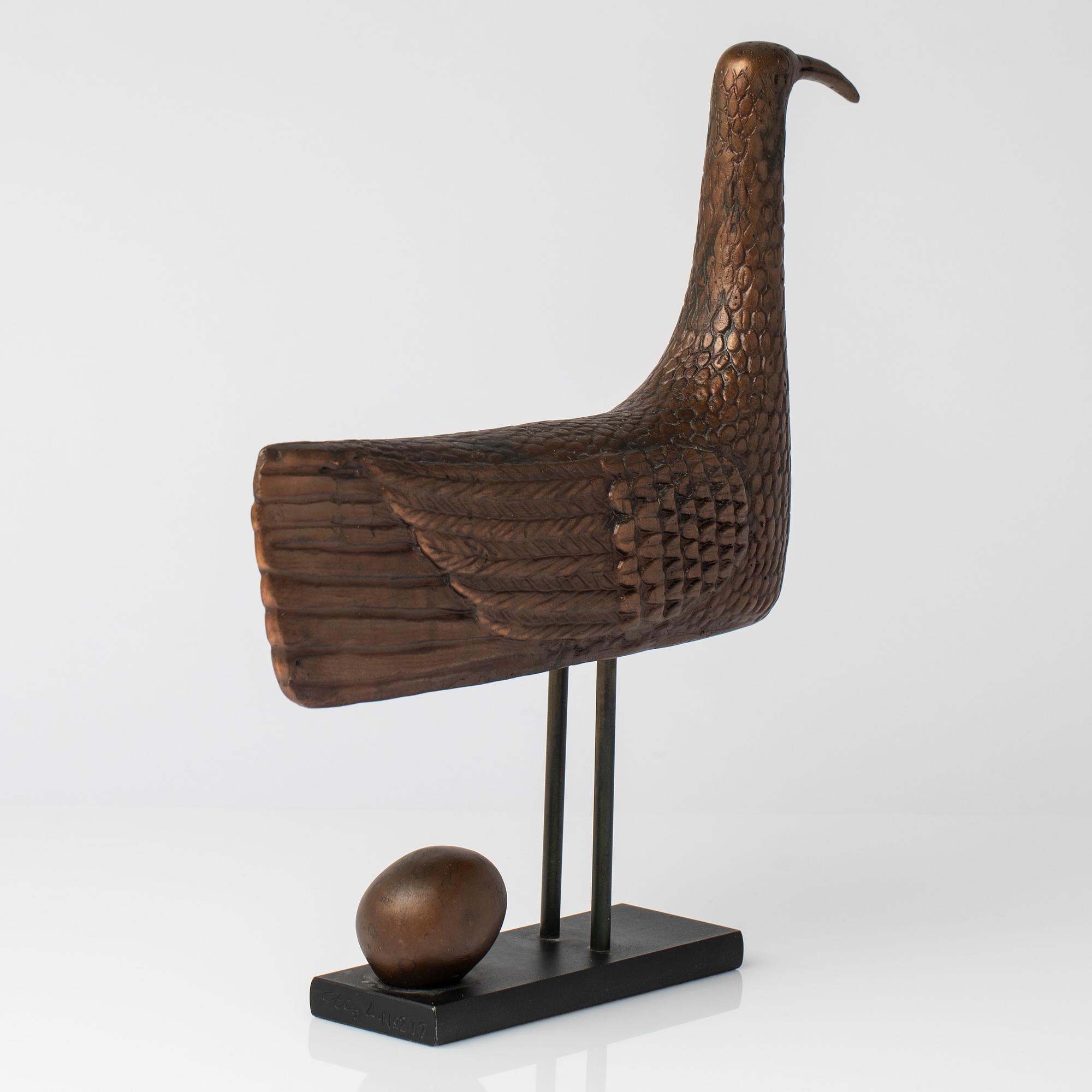 Stig Lindberg, sculpture "The Sunbird", Gallery Scandia, Scandia Present after 1978.