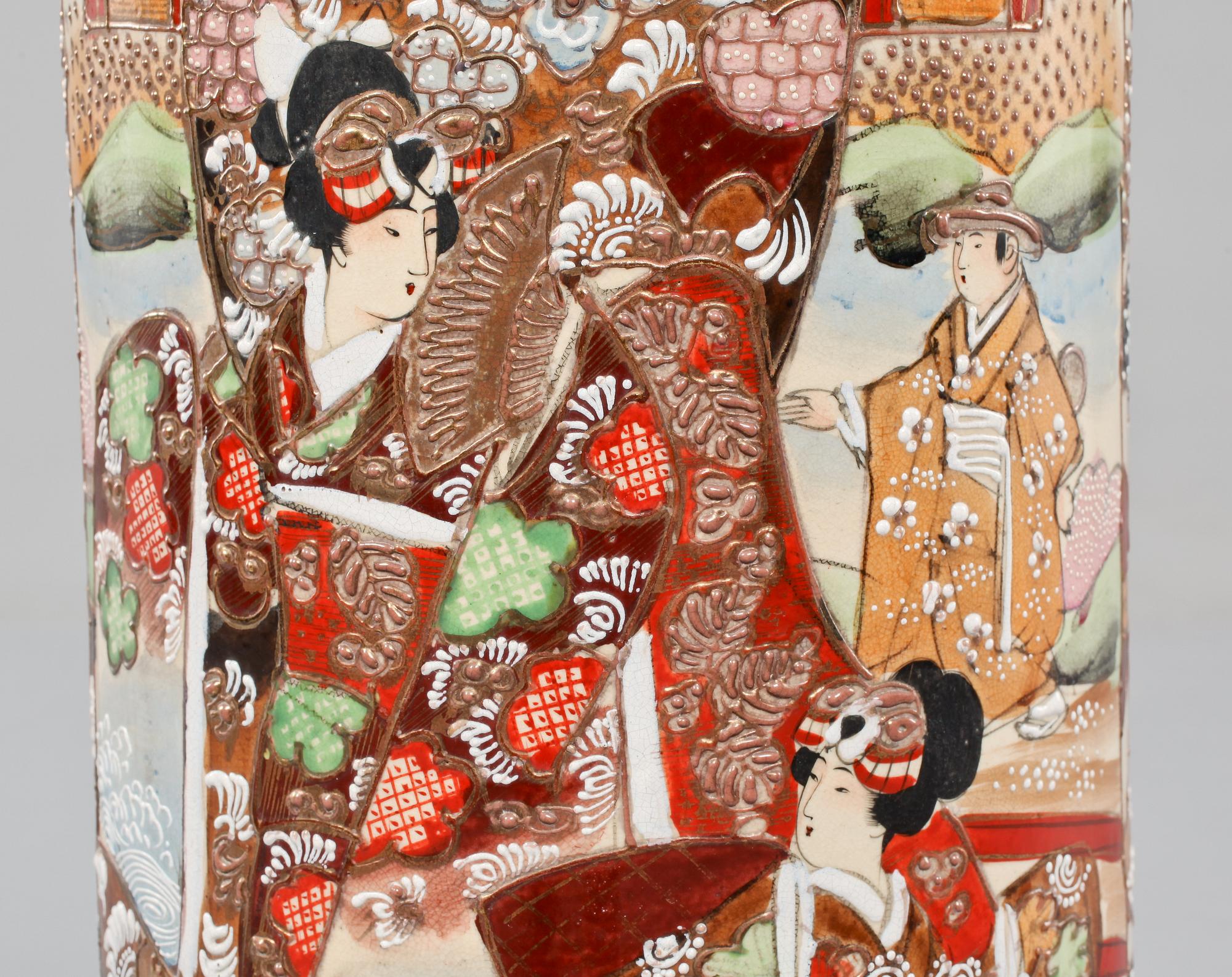 PARAPLYSTÄLL, porslin, Japan, 1900-tal.