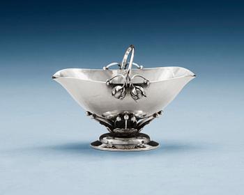 611. A Georg Jensen sterling bowl, Copenhagen 1925-33,