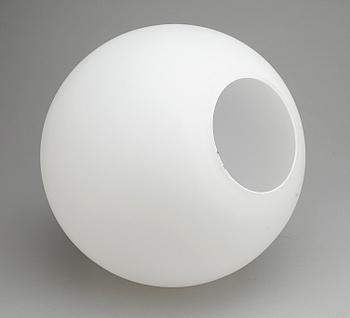 TAKLAMPA, glas, "Satellit", design Wilhelm Wohlert för Louis Poulsen. H 35, 1950-tal.