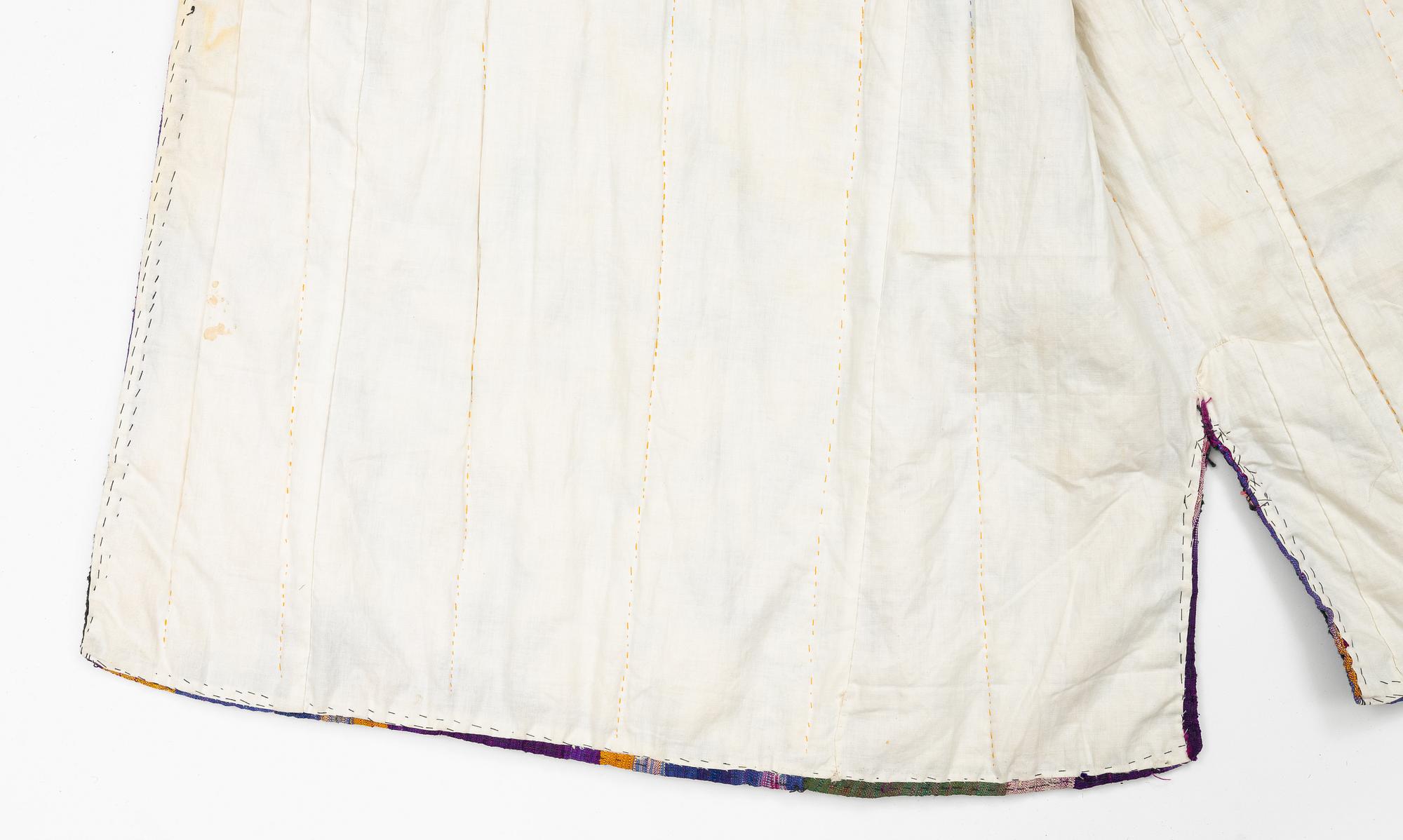 A silk Ikat Chapan, Central Asia, 1880s.