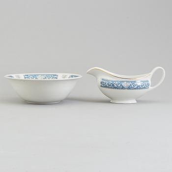 A mid 20th century 'Snow White' porcelin service, Johnson Bros ,33 pcs.