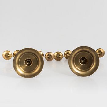 A pair of candelabra, first half of the 20th century.