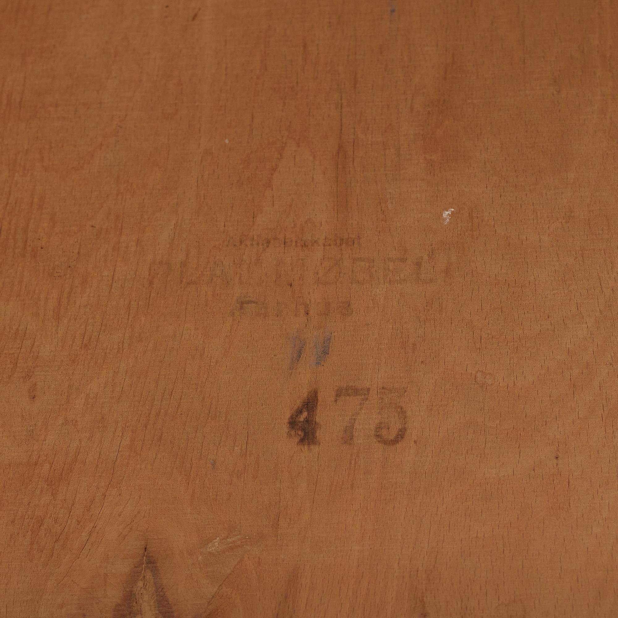 HANS J WEGNER, skrivbord, modell "A1515", Plan møbler, Danmark 1940-50-tal.