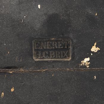 A Wall Plaque, H.C. Brix, Eneret, Denmark late 19th century.