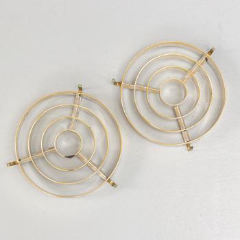Helge Zimdal, Ltaklampor, 2 st, ”Löken”, 1970-tal.