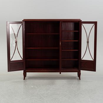 A mahogany display cabinet, 1920's.